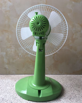 5 lâminas dos PP fã de tabela solar de 12 polegadas para refrigerar residencial